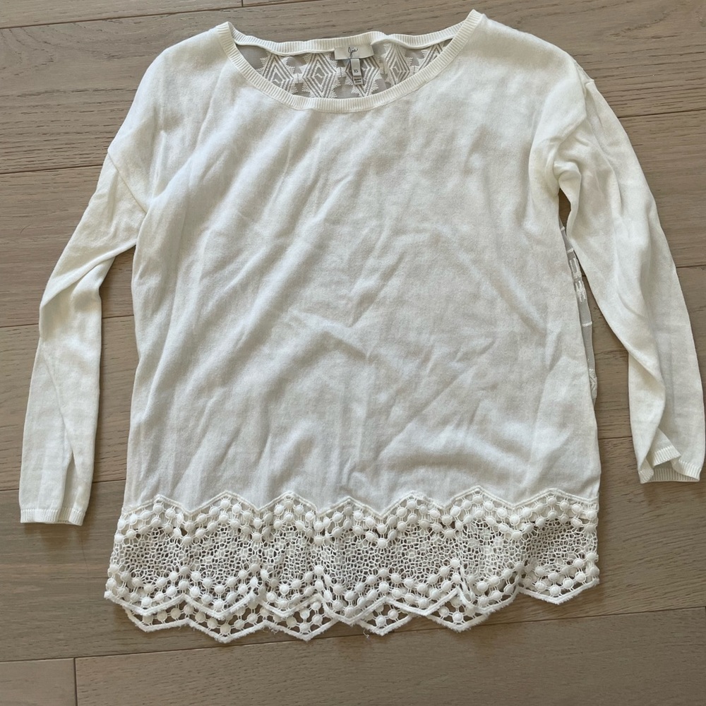 JOIE Sweater in White size XS